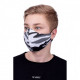 Lot de 3 Masques de Protection profilés 100% Coton Enfant Motif Camouflage
