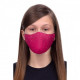 Lot de 3 Masques de Protection profilés 100% Coton Enfant Motif Etoile Rose