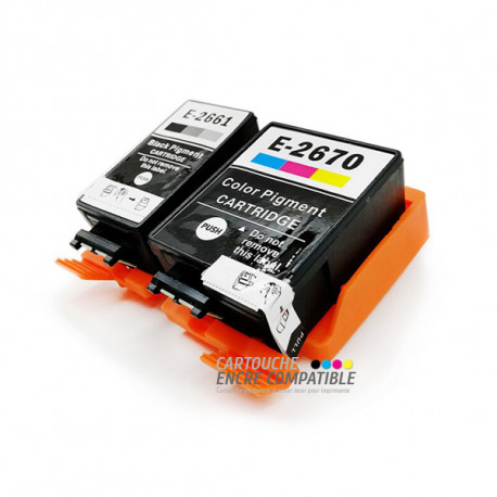 Ridgetube 603Xl Lot De 8 Cartouches D'Encre Compatibles Avec Epson 603