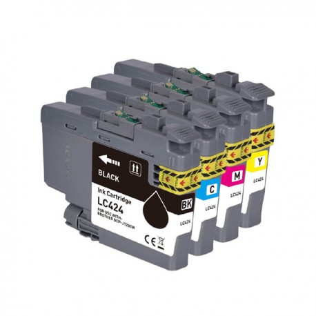 Compatible Brother LC424XL Pack