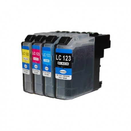 Compatible Brother LC123 Pack