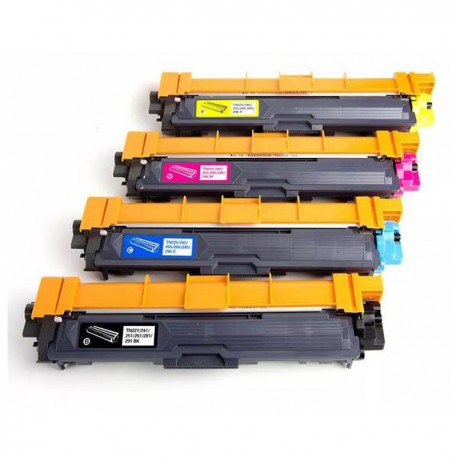 Pack de 4 Toners Laser Compatibles Brother TN241-245