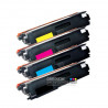 Pack 2 Cartouches De Toner Noir Compatibles TN-325BK Pour Imprimantes Brother (HL-4140CN, MFC-9460CDN, Etc.)